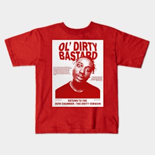Ol’ Dirty Bastard 36TH Chamber Kids T-Shirt